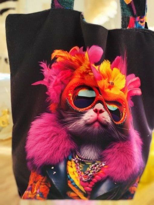 Tote bag catfunck